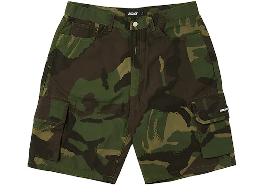 Short cargo ample Palace camouflage