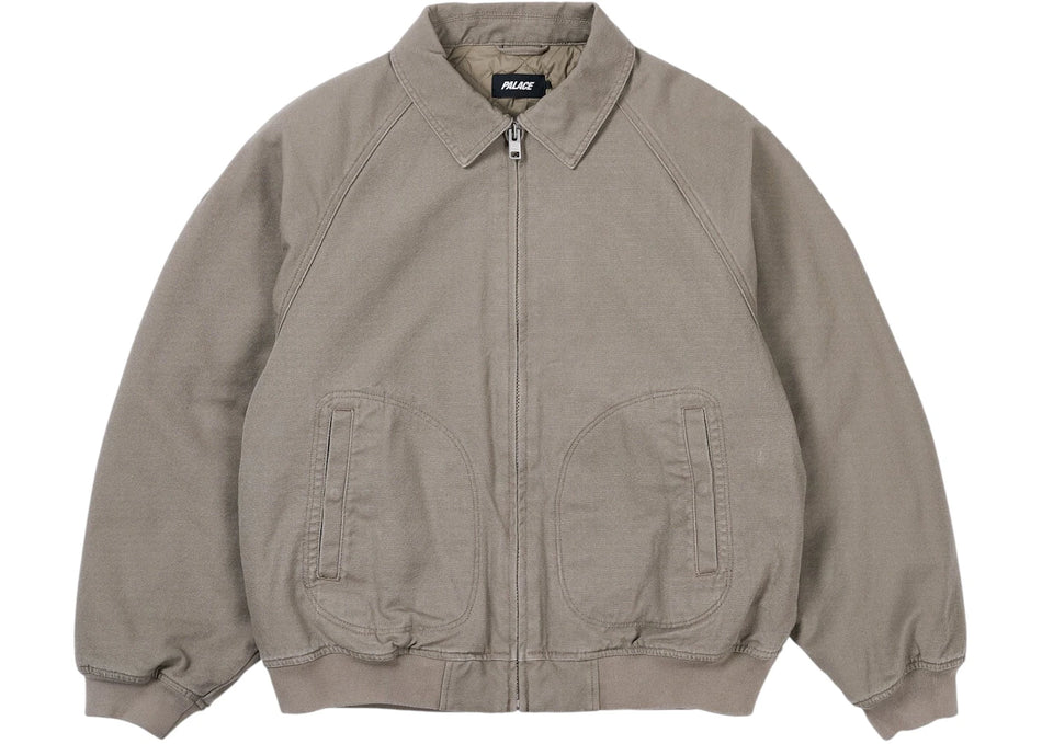 Palace Bossy Canvas Jacket Grey