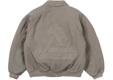 Palace Bossy Canvas Jacket Grey