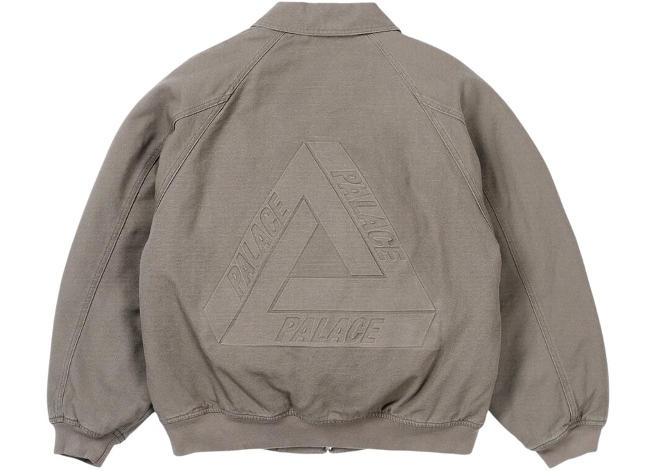 Palace Bossy Canvas Jacket Grey