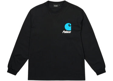 Palace Carhartt WIP Logo Longsleeve Black