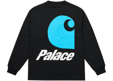 Palace Carhartt WIP Logo Longsleeve Black