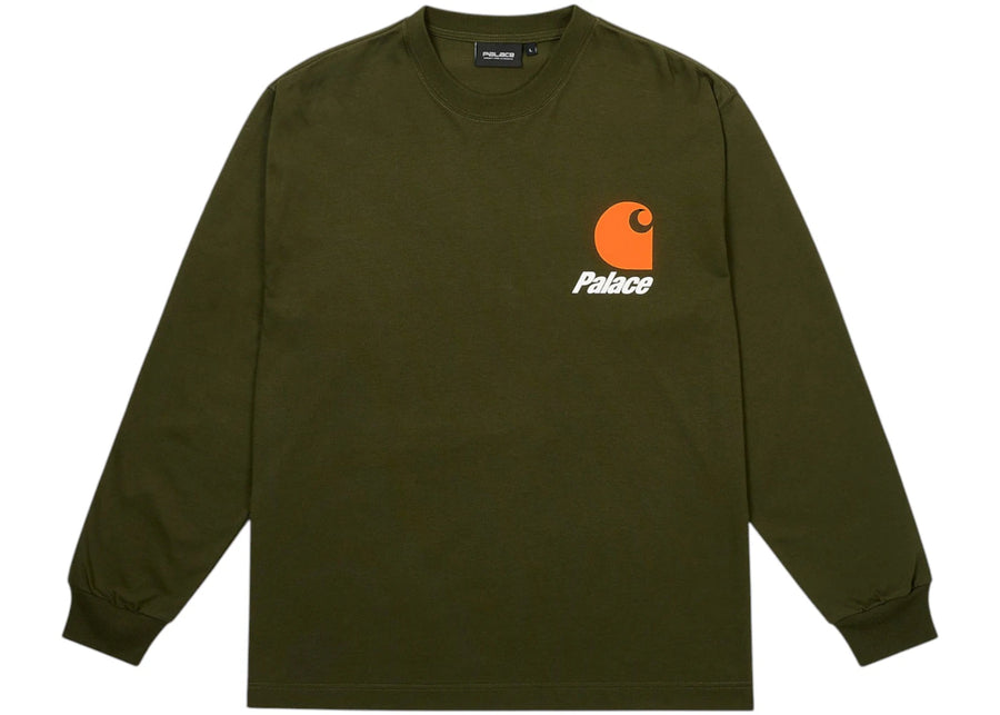 T-shirt à manches longues Palace Carhartt WIP Logo Plant