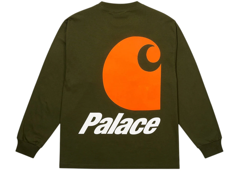 Palace Carhartt WIP Logo Longsleeve Plant