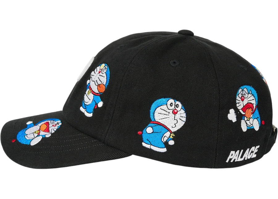 Palace Doraemon 6-Panel Black