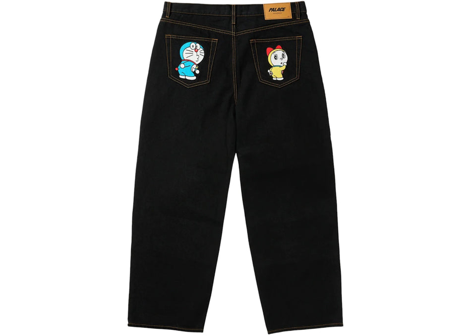 Palace Doraemon P90 Jean Black Stone Wash