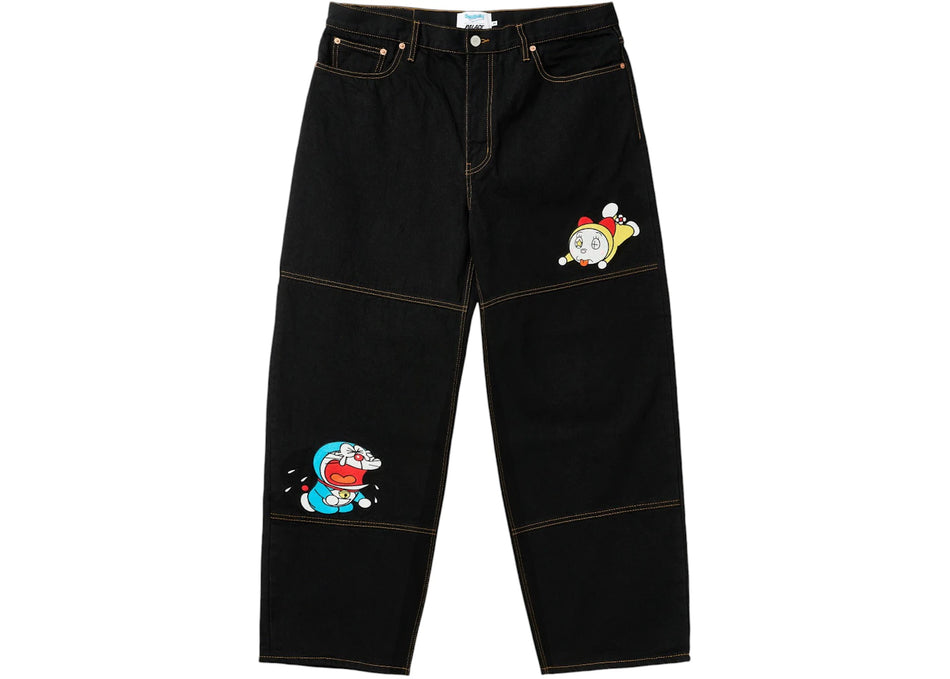 Palace Doraemon P90 Jean Black Stone Wash