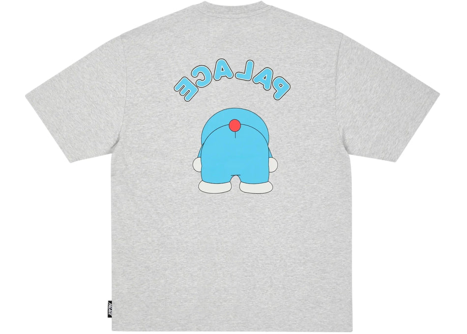 Palace Doraemon T-Shirt Grey Marl