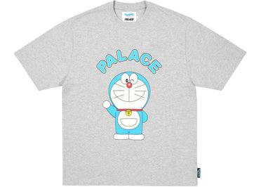 Palace Doraemon T-Shirt Grey Marl
