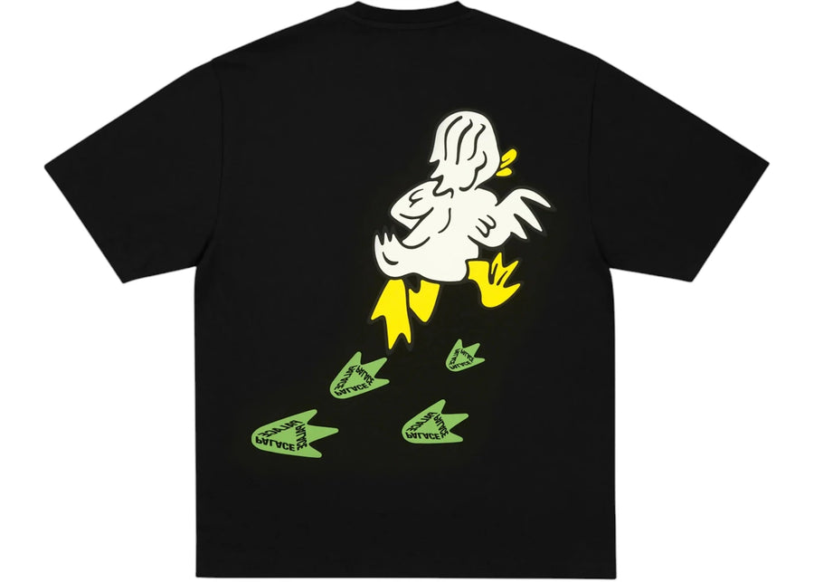 T-shirt noir Palace Duck Off