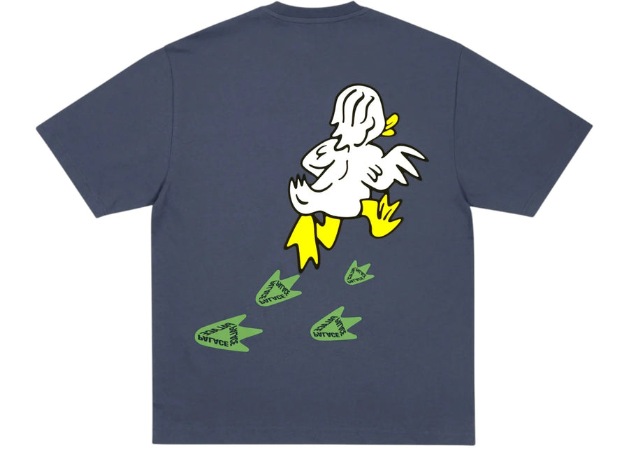 T-shirt Palace Duck Off bleu marine