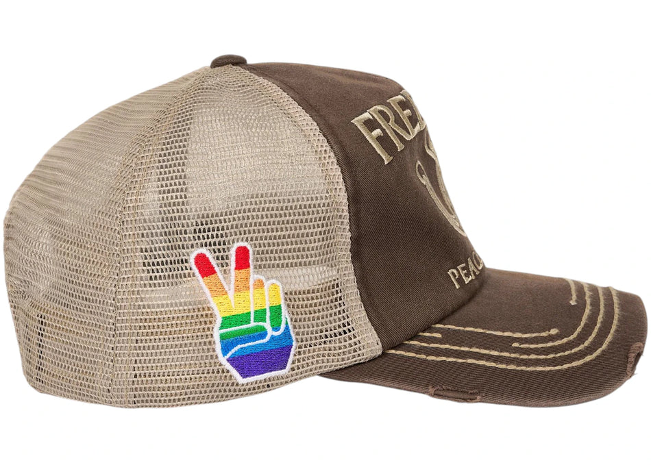 Palace Freedom Distressed Trucker Fox