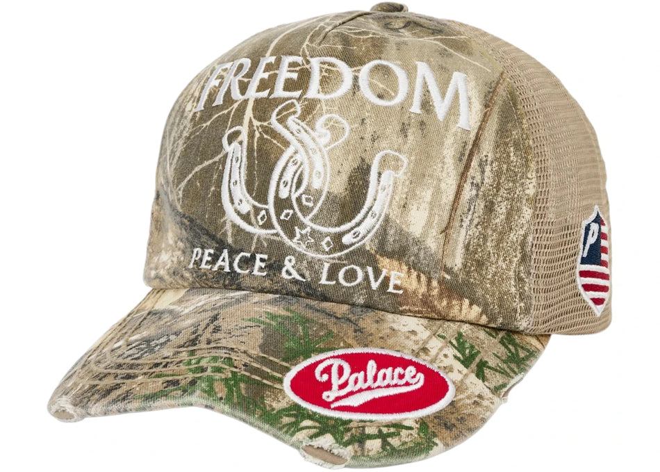 Palace Freedom Distressed Trucker Realtree Edge