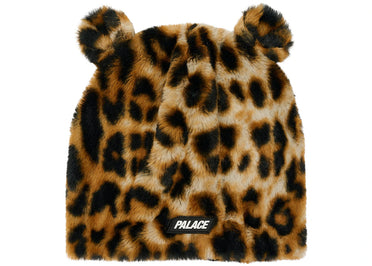 Palace Furry Ears Nein Cuff Beanie Leopard