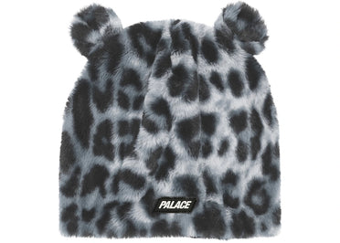Palace Furry Ears Nein Cuff Beanie Snow Leopard