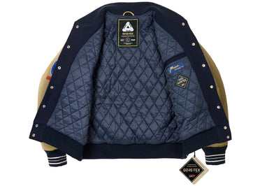 Palace GORE-TEX Going Further Varsity Jacket Navy