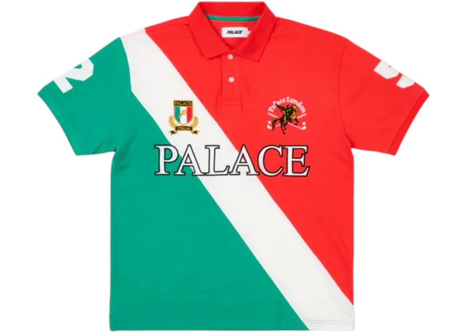 Palace Geezer Polo Red/Green