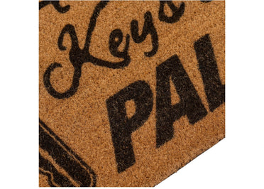 Palace Key To My Door Mat Brown