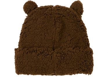 Palace Love Fuzzy Ears Beanie Brown