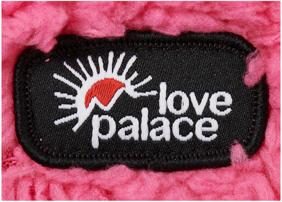 Bonnet Palace Love à oreilles duveteuses cerise