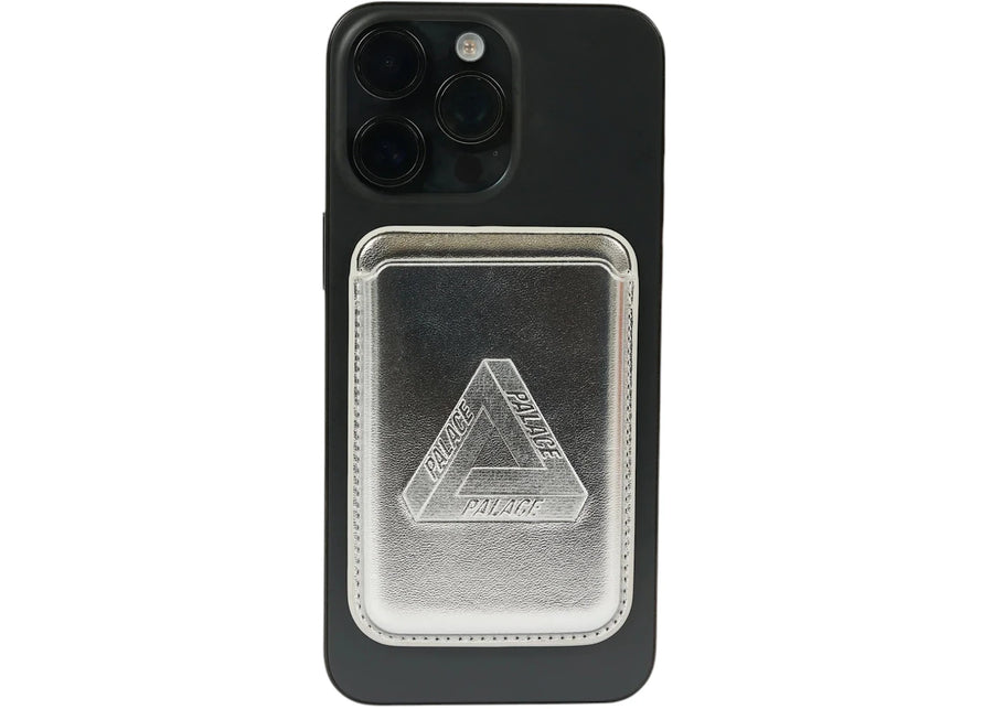 Palace Magsafe Wallet Silver