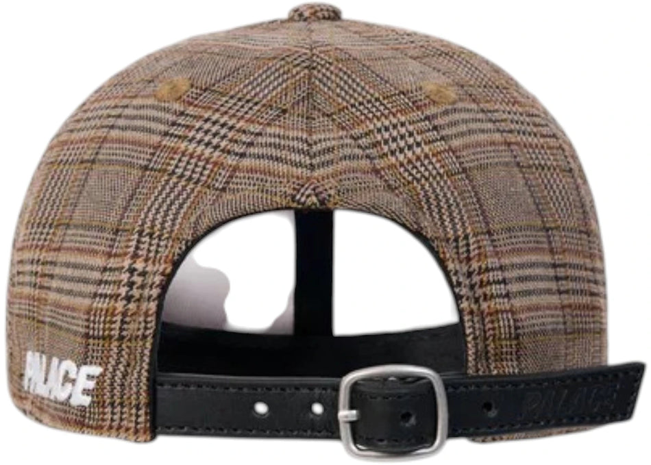 Palace P 6-Panel (FW25) Houndstooth Brown