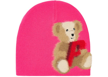 Palace P Bear Nein Cuff Beanie Pink