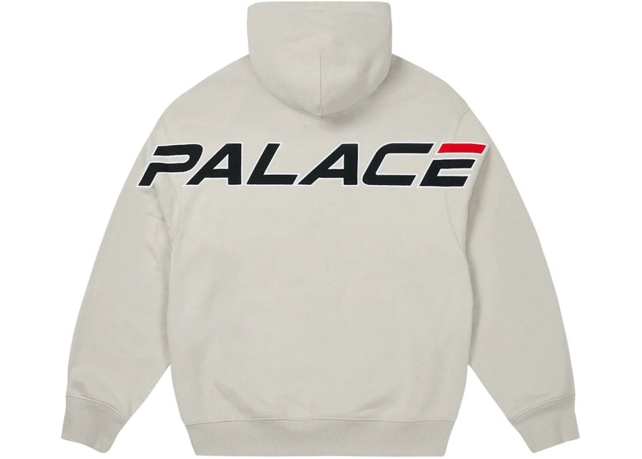Palace Performance Hoodie Grey