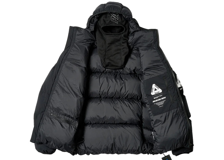 Palace Pertex Matte Balaclava Puffa Black