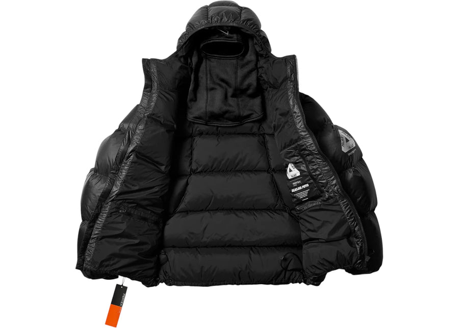Doudoune opaque Palace Pertex Cagoule Noire