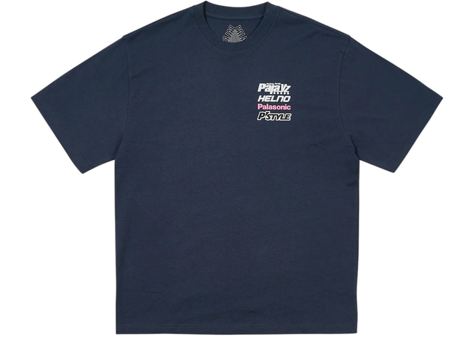 Palace Racey T-Shirt Navy