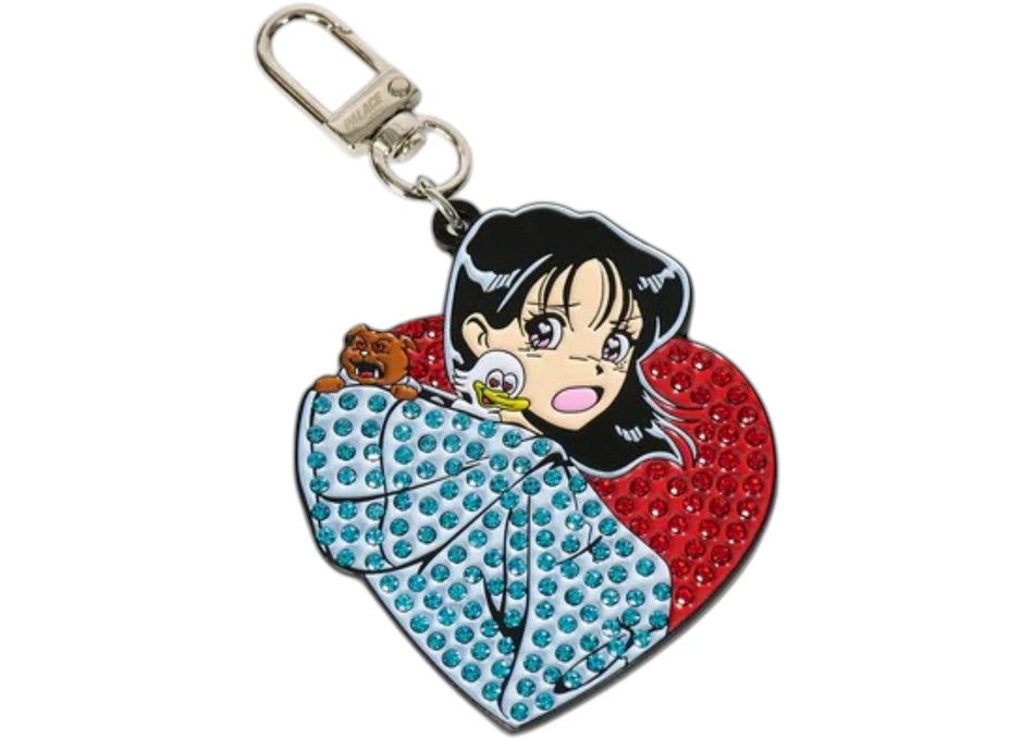 Palace Rear View Love Keyring Multi