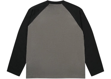 Palace Rear View Raglan Longsleeve Shirt Black/Mono