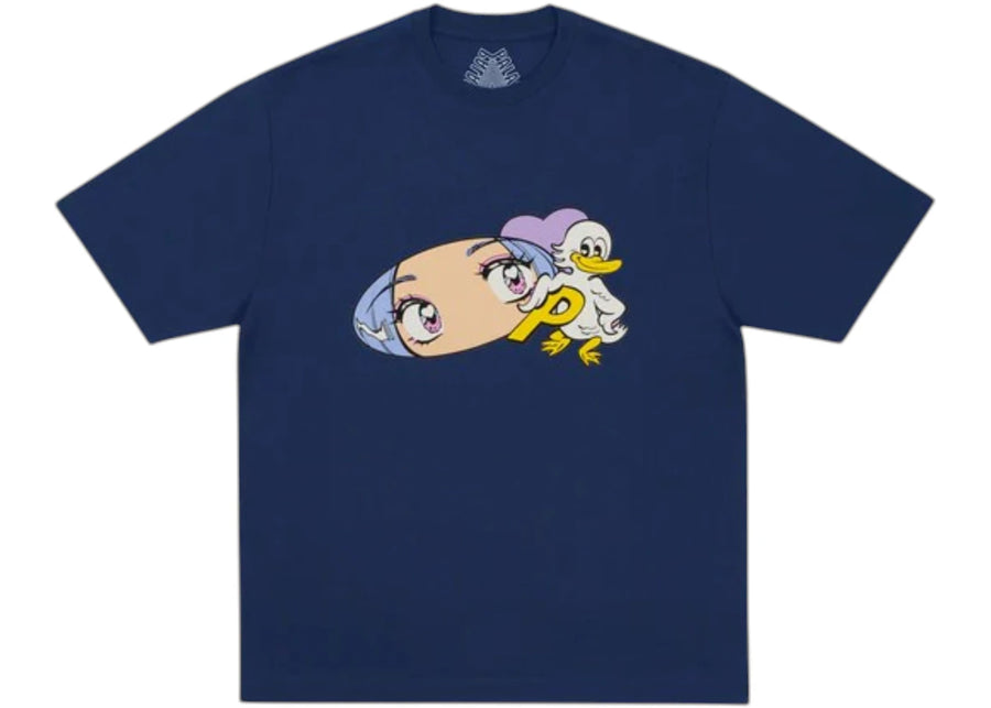 T-shirt Palace Rear View bleu marine