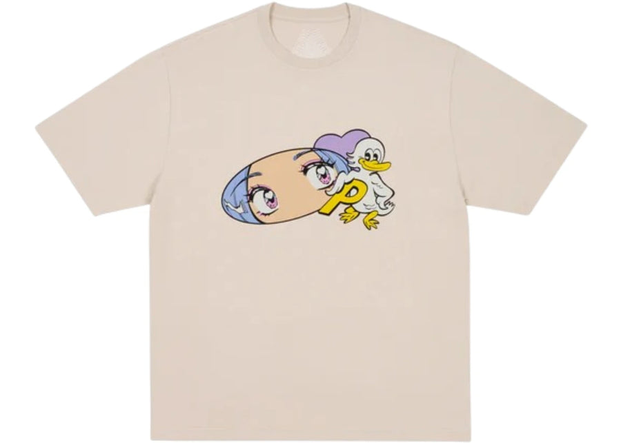T-shirt Palace Rear View gris pierre