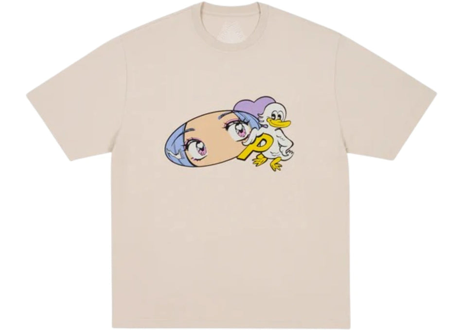 Palace Rear View T-Shirt Stoney Grey