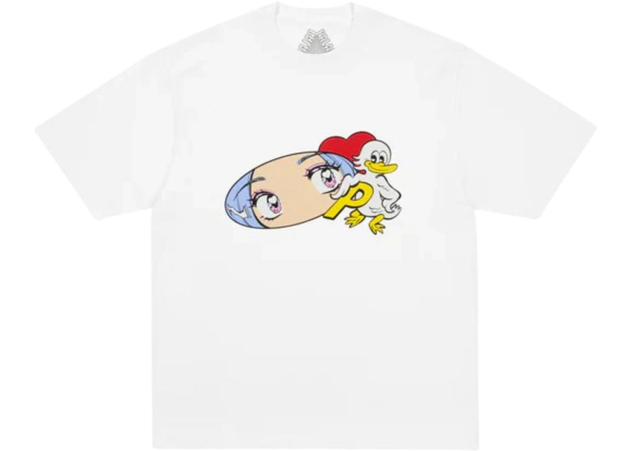 T-shirt blanc Palace Rear View