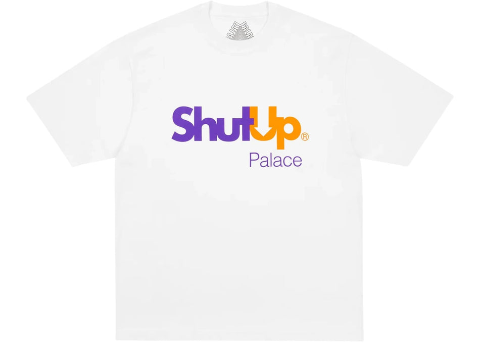 Palace Shut Up T-Shirt White