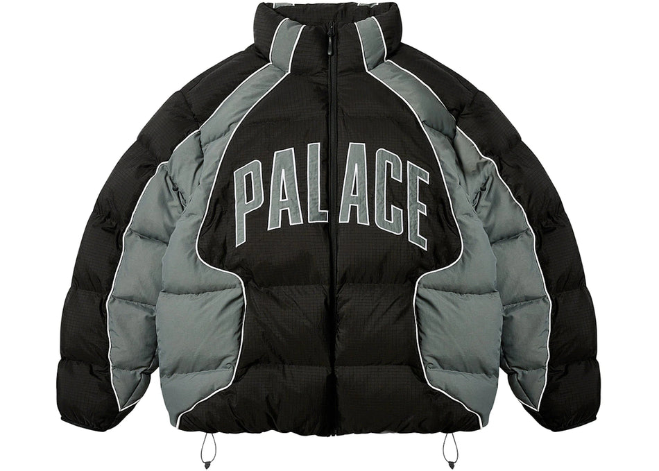 Palace Sport Mit Puffer Jacket Black/Concrete Grey