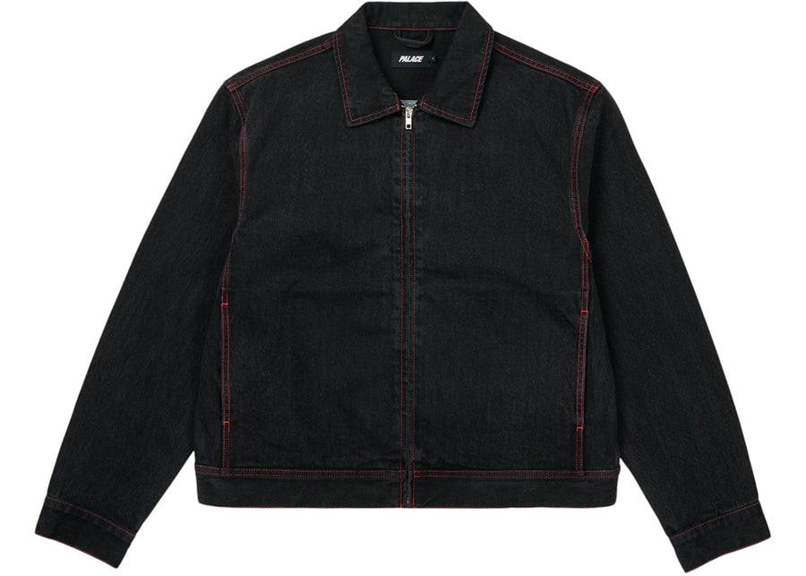 Veste en jean noire Palace Susanoo