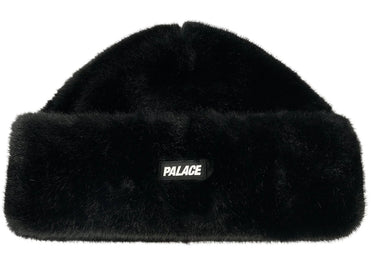Palace Teddy Beanie Black Tip