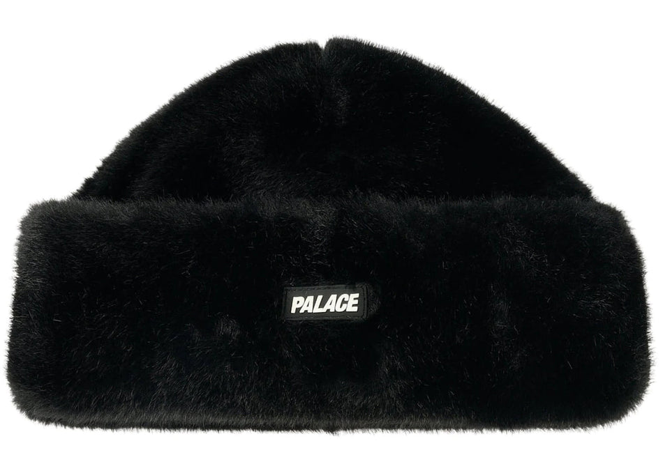 Palace Teddy Beanie Black Tip