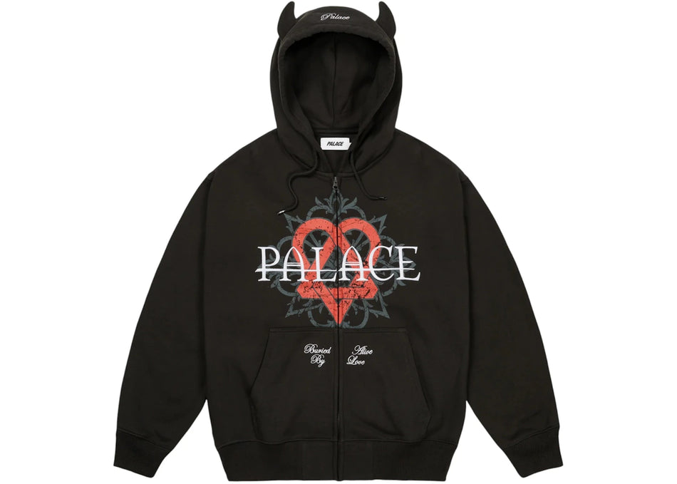 Palace Tri-Gram Hood Black