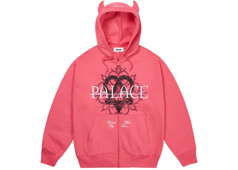 Palace Tri-Gram Hood Posh Pink
