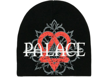 Palace Tri-Gram Nein Cuff Beanie Black