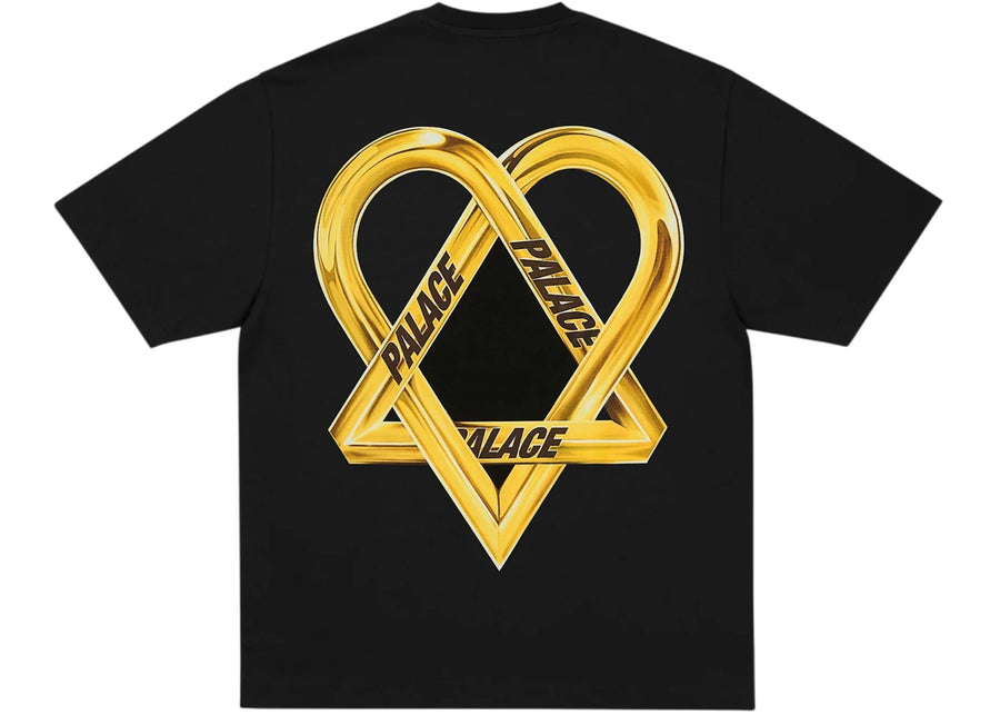 T-shirt noir Palace Tri-Gram