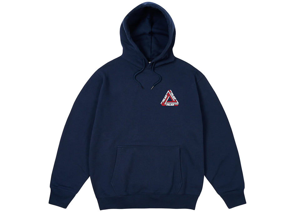 Palace Tri-Line Hood Navy