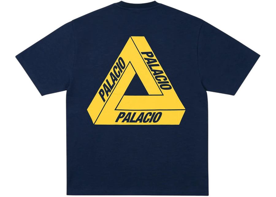 T-shirt trilingue Palace bleu marine