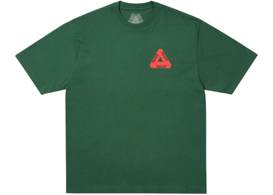 Palace Tri Lingual T-Shirt Racey Green