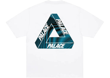 Palace Tri-Vex T-Shirt White/Blue